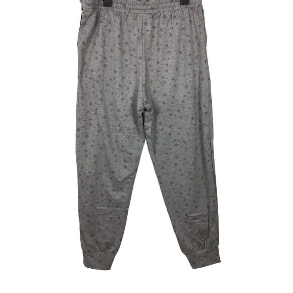 Knox Rose Women’s Star Print Jogger Sweatpants Size Large Coal Grey Lounge Pants - Picture 15 of 16